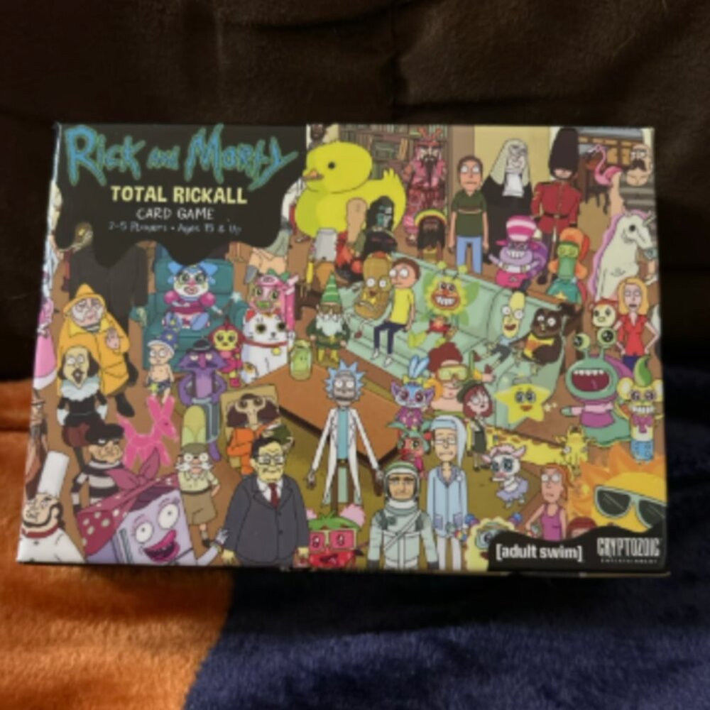 Rick and Morty Total Rickall Card Game - CARDS SEALED